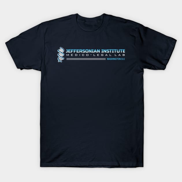 Bones - Jeffersonian Institute T-Shirt by MonkeyKing